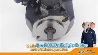 OEM গুণমান Rexroth নতুন আফটারমার্কেট A10VSO18 A10VO18 DR কন্ট্রোল হাইড্রোলিক পাম্প ডেমো দেখুন