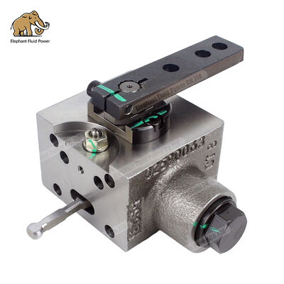 জলবাহী পাম্প মেরামতের জন্য Rexroth A4VTG71 A4VTG90 HW হ্যান্ড ম্যানুল কন্ট্রোল ভালভ